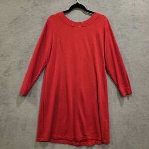 N Touch Pullover Dress Women's Size Large Knee Length Stretchy‎ Casual Preppy